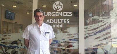 Dr Olivier Maurin, Chef de service des Urgences Adultes