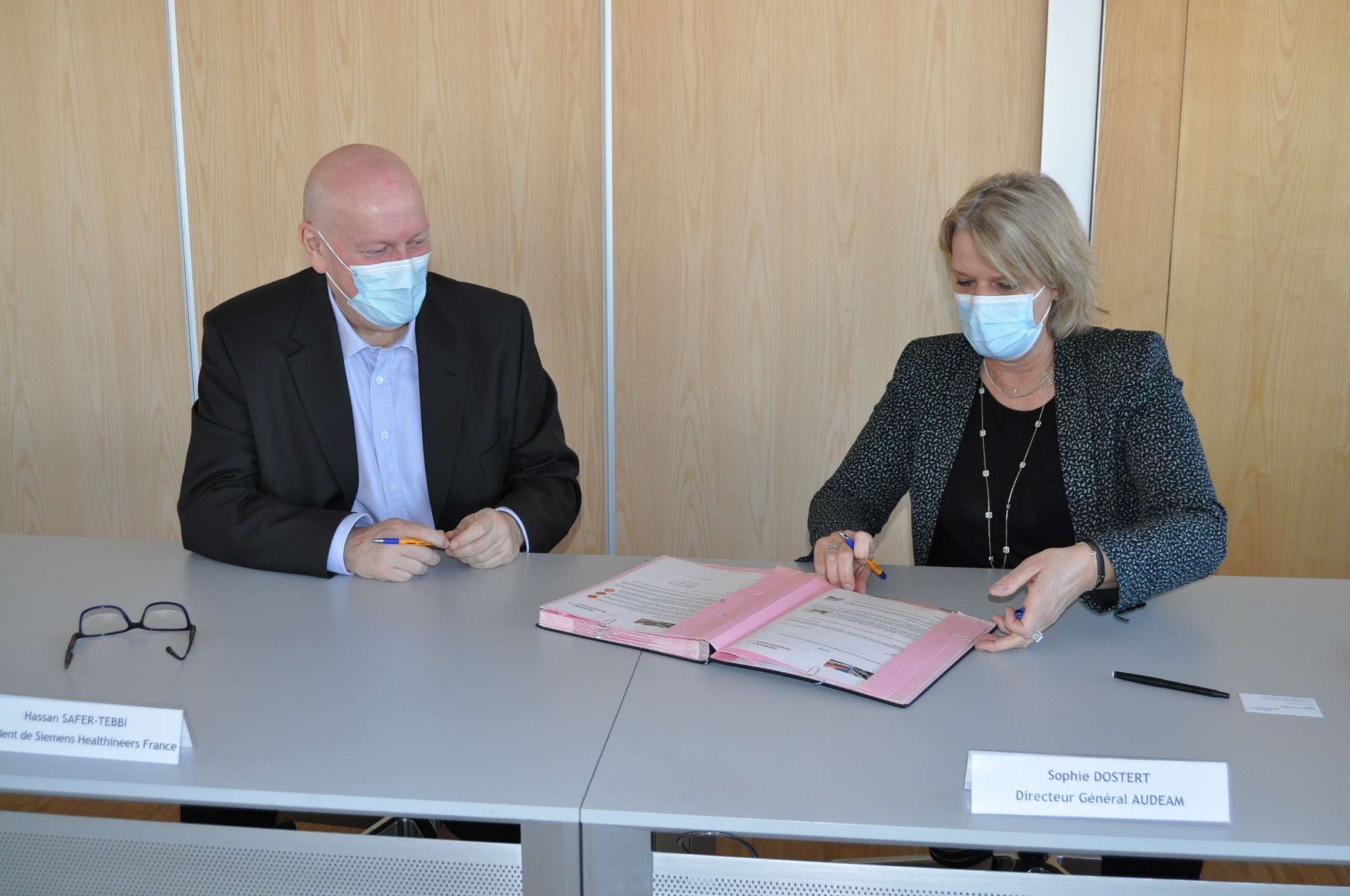AUDEAM : signature d'un protocole de partenariat avec le Groupe Siemens
