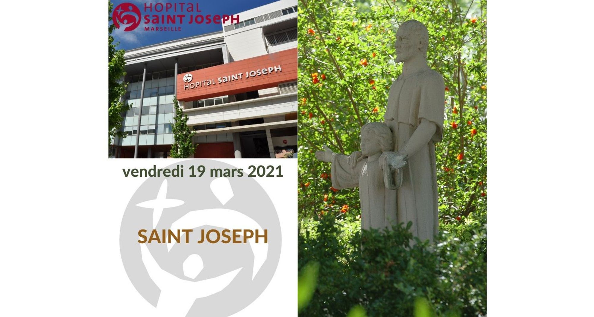 VENDREDI 19 MARS 2021 : fêtons la Saint Joseph