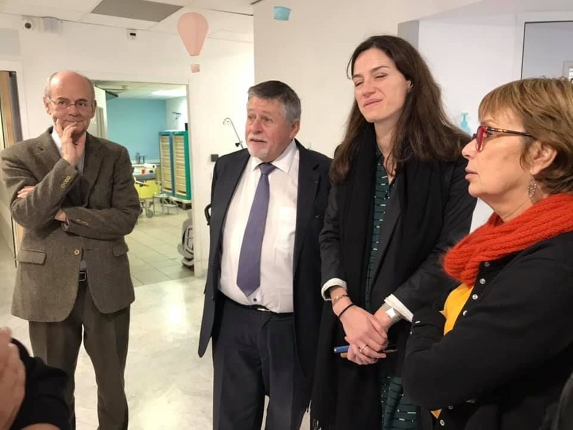 M. Philippe DE MESTER, Directeur Général de l'ARS Paca, en visite à l'Hôpital Saint Joseph