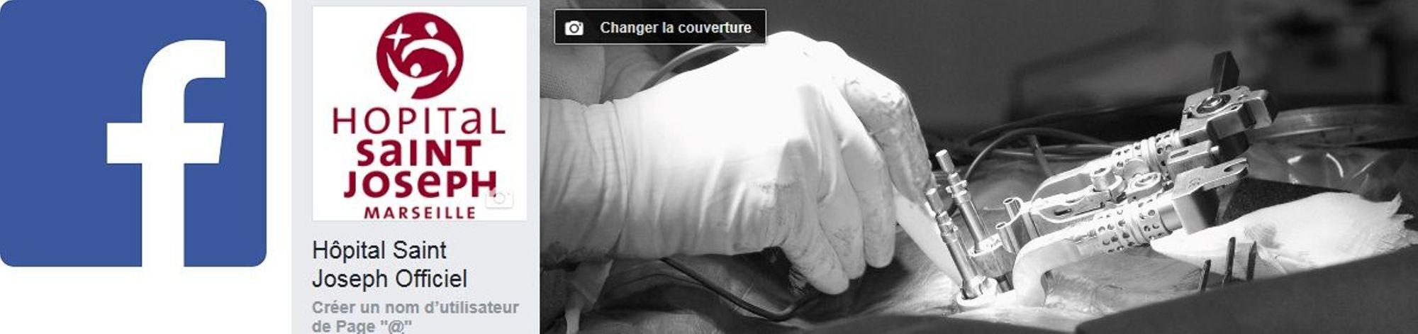 Retrouvez l'Hôpital sur sa page Facebook "Hôpital Saint Joseph Officiel" 