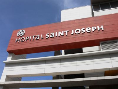Façade de l'Hôpital Saint Joseph