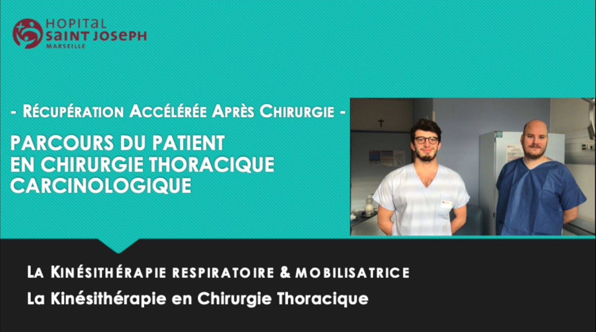 La kinésithérapie respiratoire & mobilisatrice