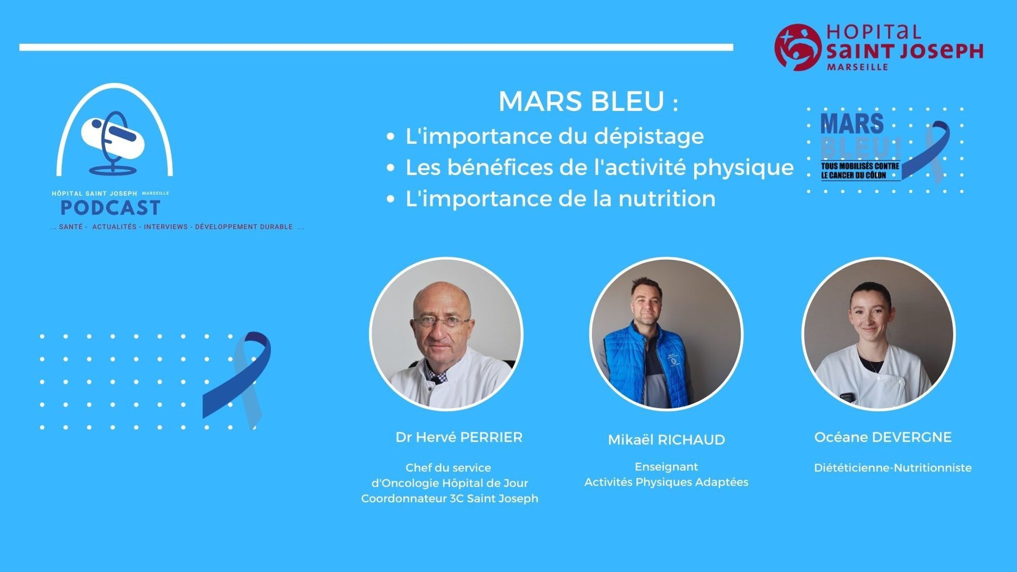 Mars Bleu - Dépistage du cancer colorectal