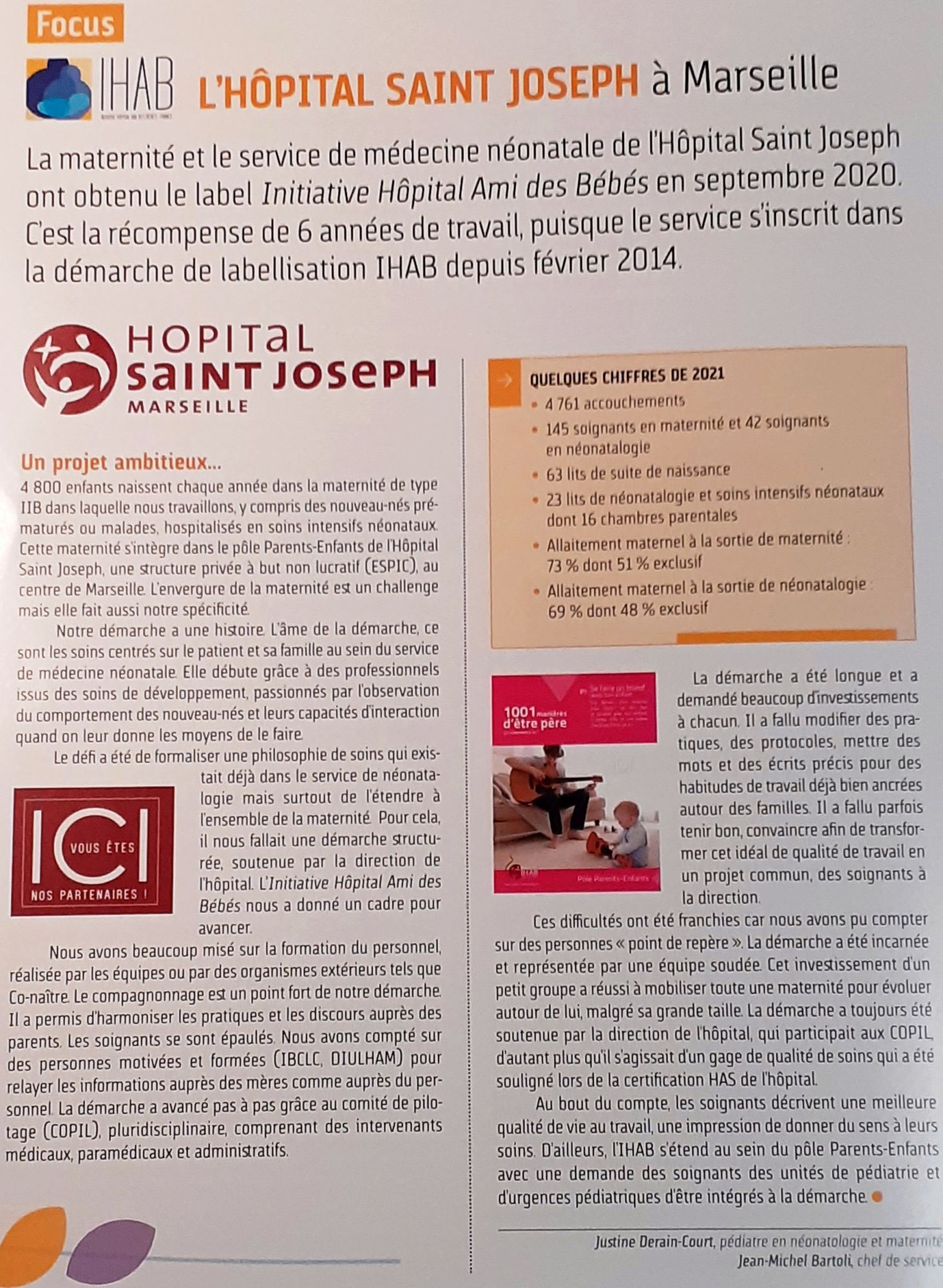 Focus - L'Hôpital Saint Joseph : La Revue LSPS #8 - Octobre 2022