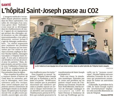 L'Hôpital Saint Joseph passe au CO2
