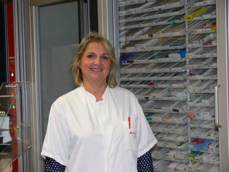Dr Marie-Hélène Legros-Zenou, Chef de service de la Pharmacie