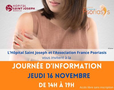 Journée sur le Psoriasis à l’Hôpital Saint Joseph