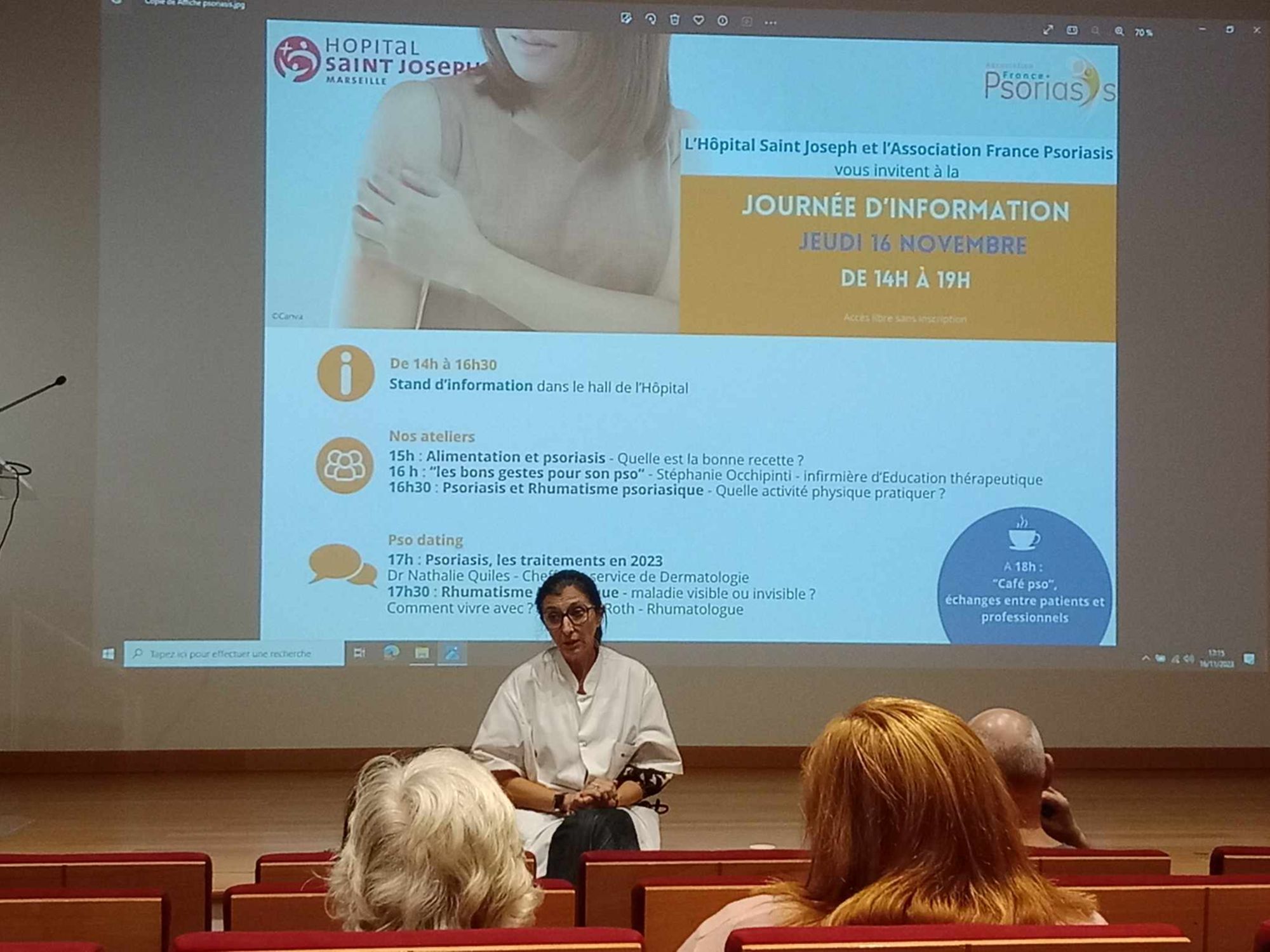  Journée d'information sur le psoriasis