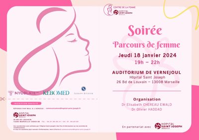 SOIRÉE PARCOURS DE FEMME 18/01/2024