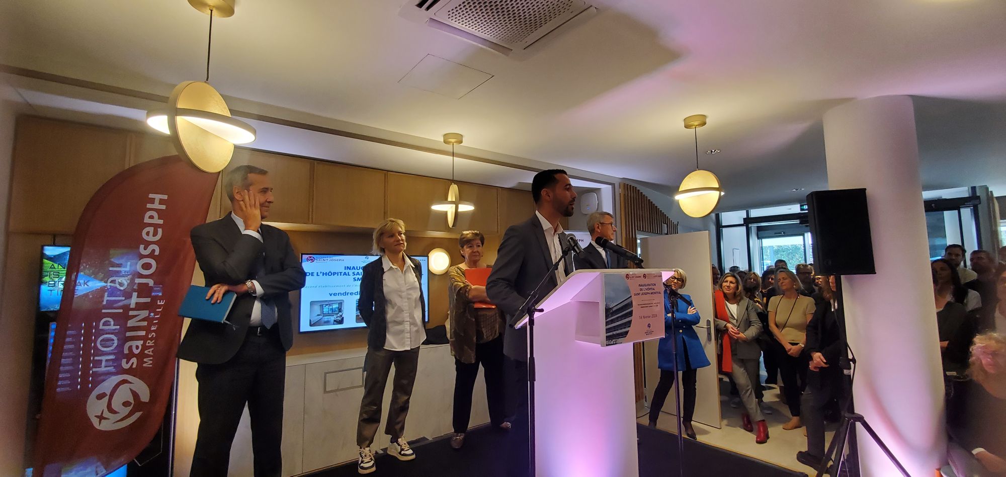 16 février 2024 : Inauguration de l’Hôpital Saint Joseph-Montval