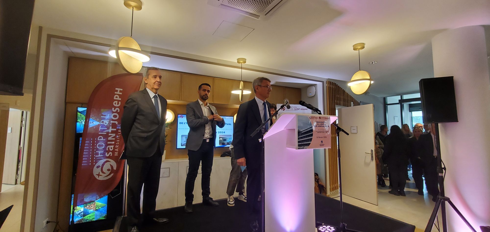 Gomet, 16 février 2024 : Saint Joseph inaugure son nouvel "hôtel sanitaire" Saint Joseph-Montval