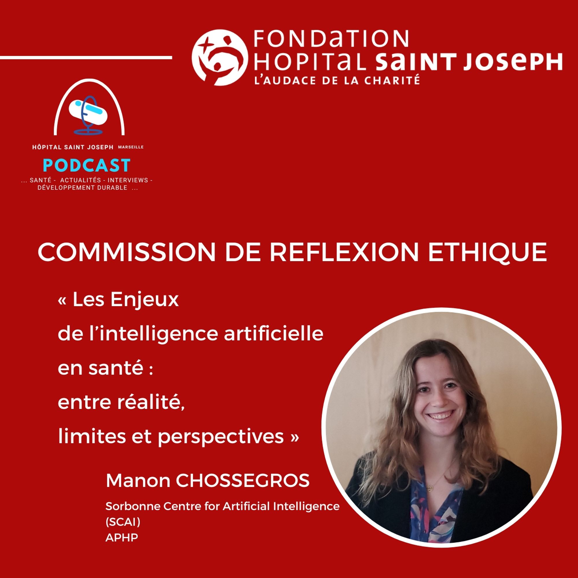 Commission de réflexion éthique : "Les enjeux de l'intelligence artificielle en santé 