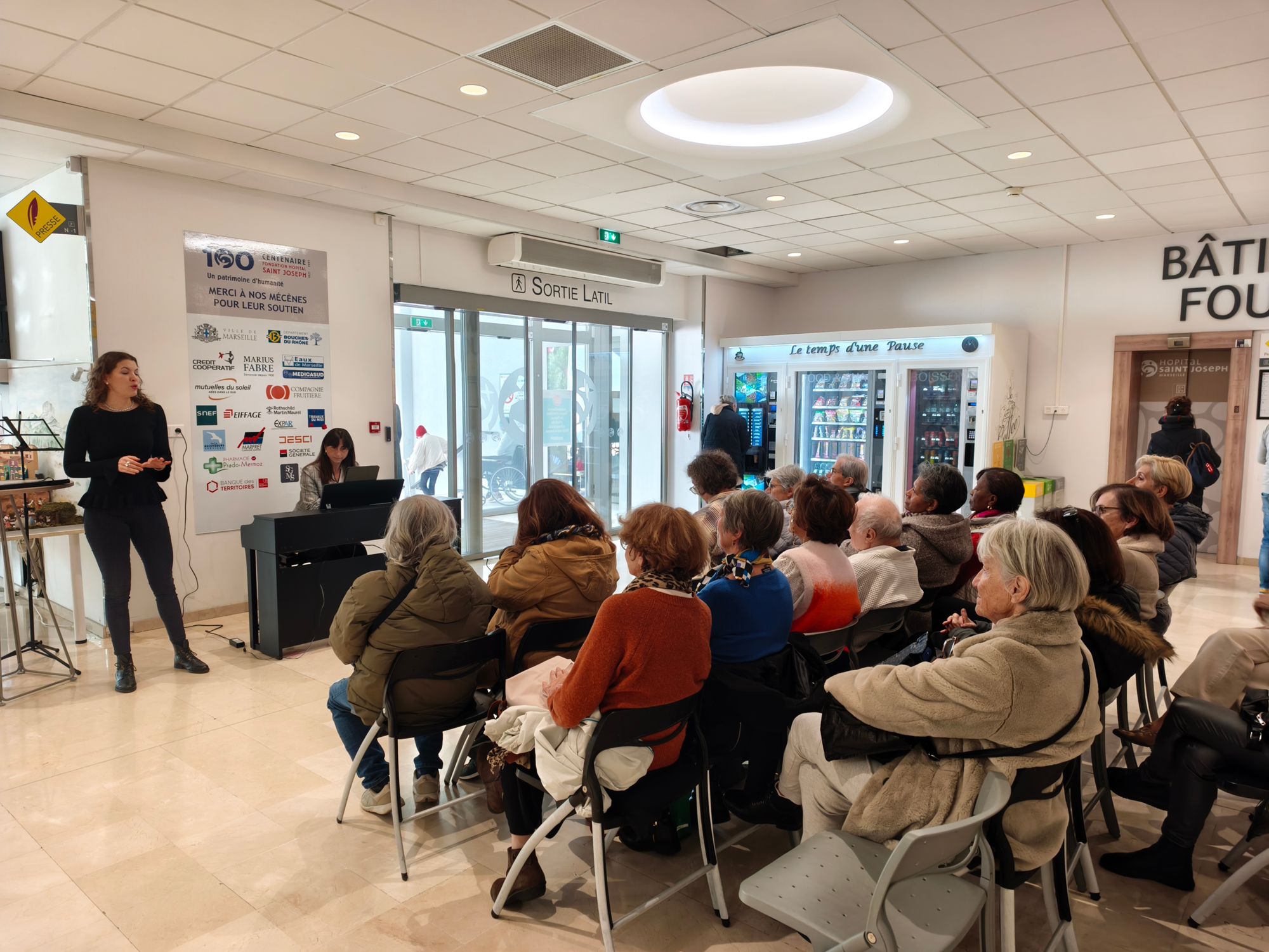 Retour sur le Récital de l’Opéra de Marseille à l’Hôpital Saint Joseph