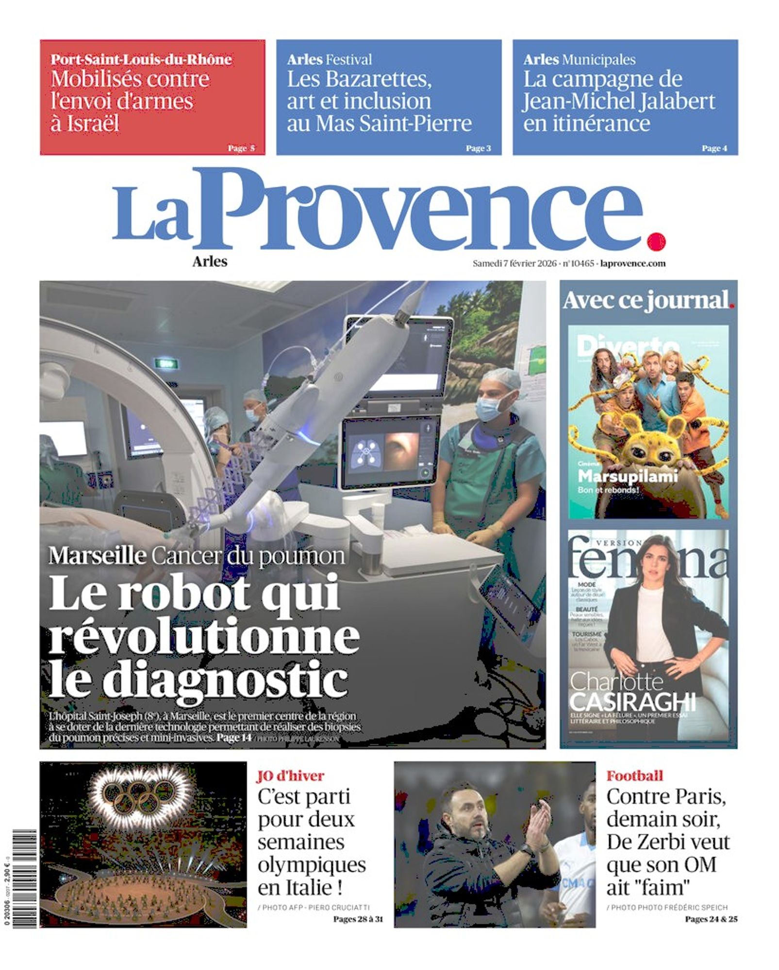 La robot qui révolutionne le diagnostic du cancer du poumon - La Provence - 07/02/2026