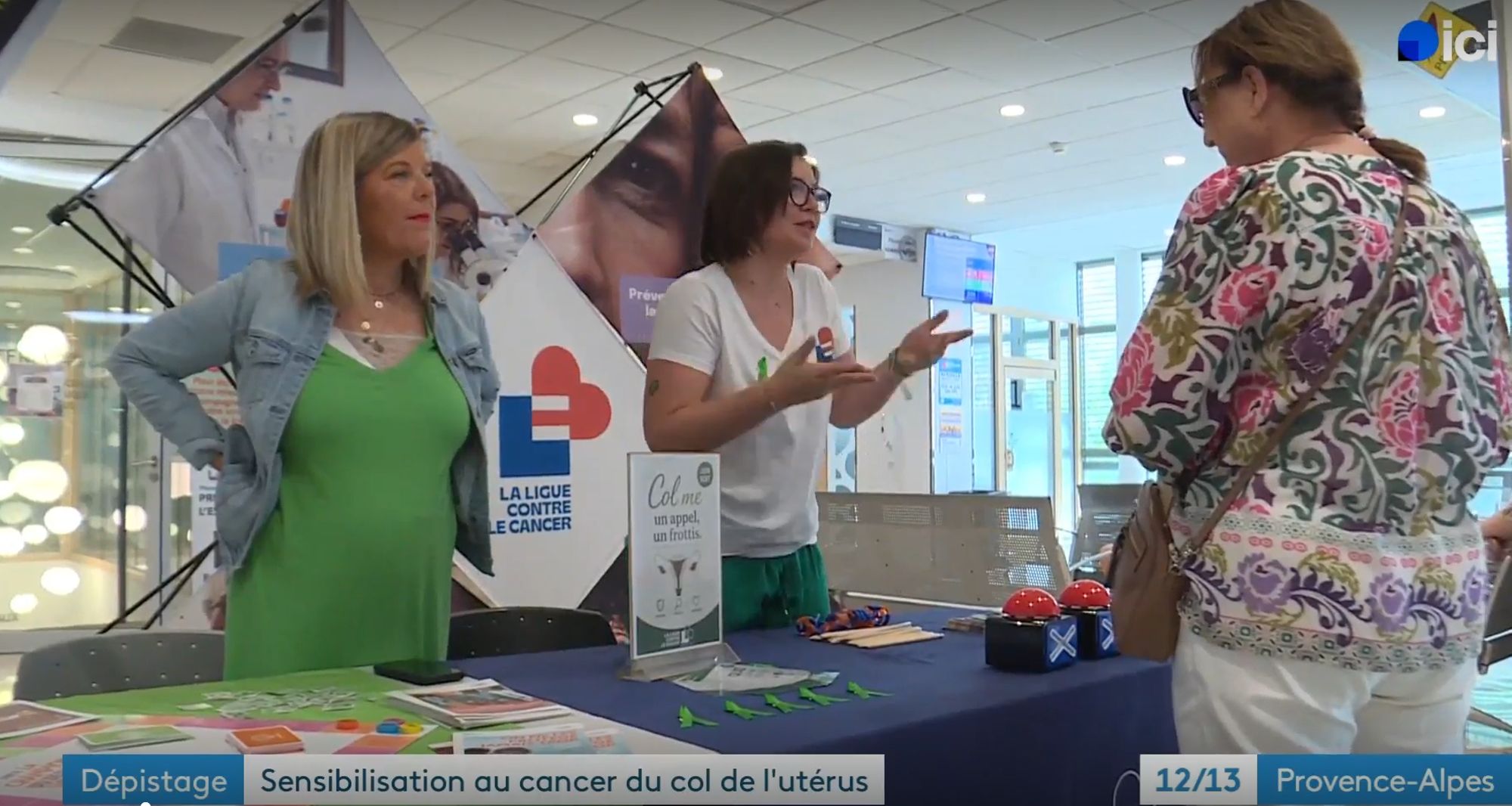 FRANCE 3 PACA - Juin Vert - 10/06/2026 : mois de sensibilisation au cancer du col de l'utérus