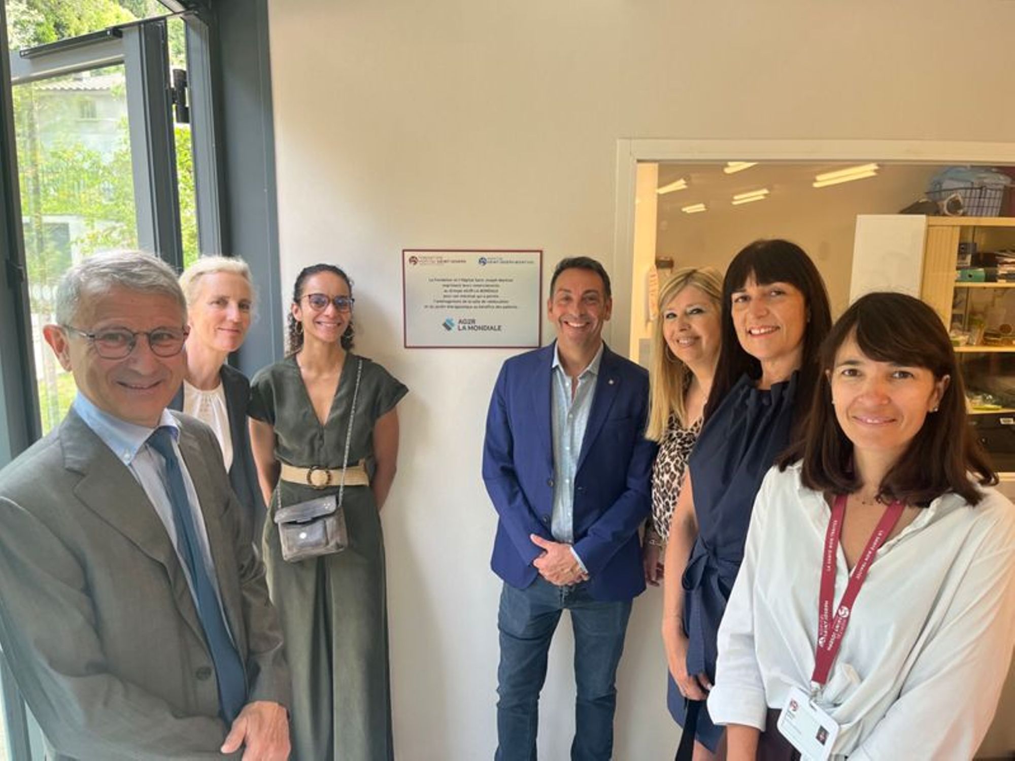 FONDATION : AG2R soutient l'Hôpital Saint Joseph-Montval