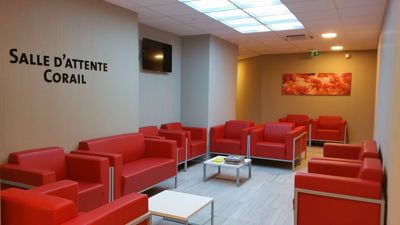 Salle d'attente Corail - Centre Sainte-Colette